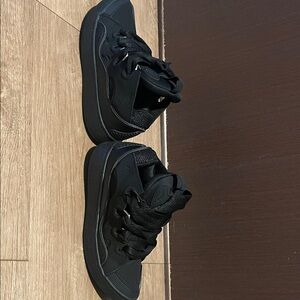 Lanvin Kids Black Sneakers